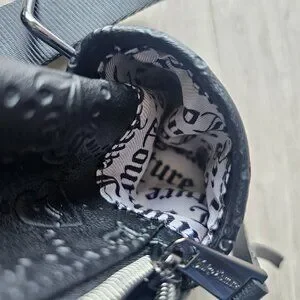 EUC JUICY COUTURE JC Embossed Small Black Backpack ?? Juicy Couture | Bags | Euc Juicy Couture Jc Embossed Small  main image 2